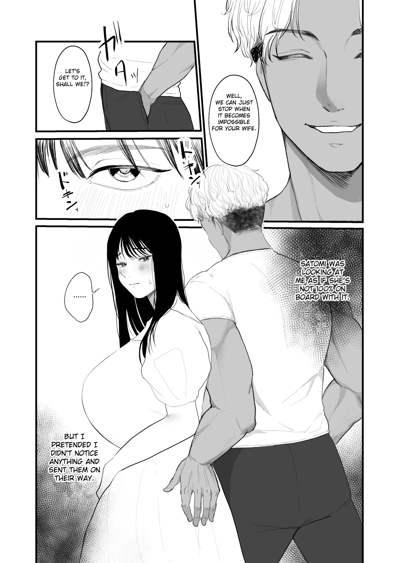 Hentai Manga Comic-Once My Wife Shows a Side To Him She's Never Shown To Me I've Really Been NTR'd-Read-3